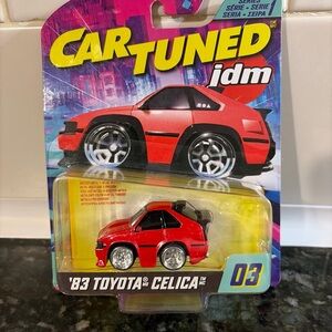 JDM '83 Toyota Celica Toy Car - Red